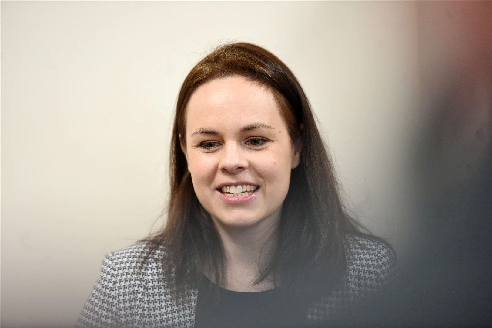 Kate Forbes inside HHC HQ. Picture: Callum Mackay..