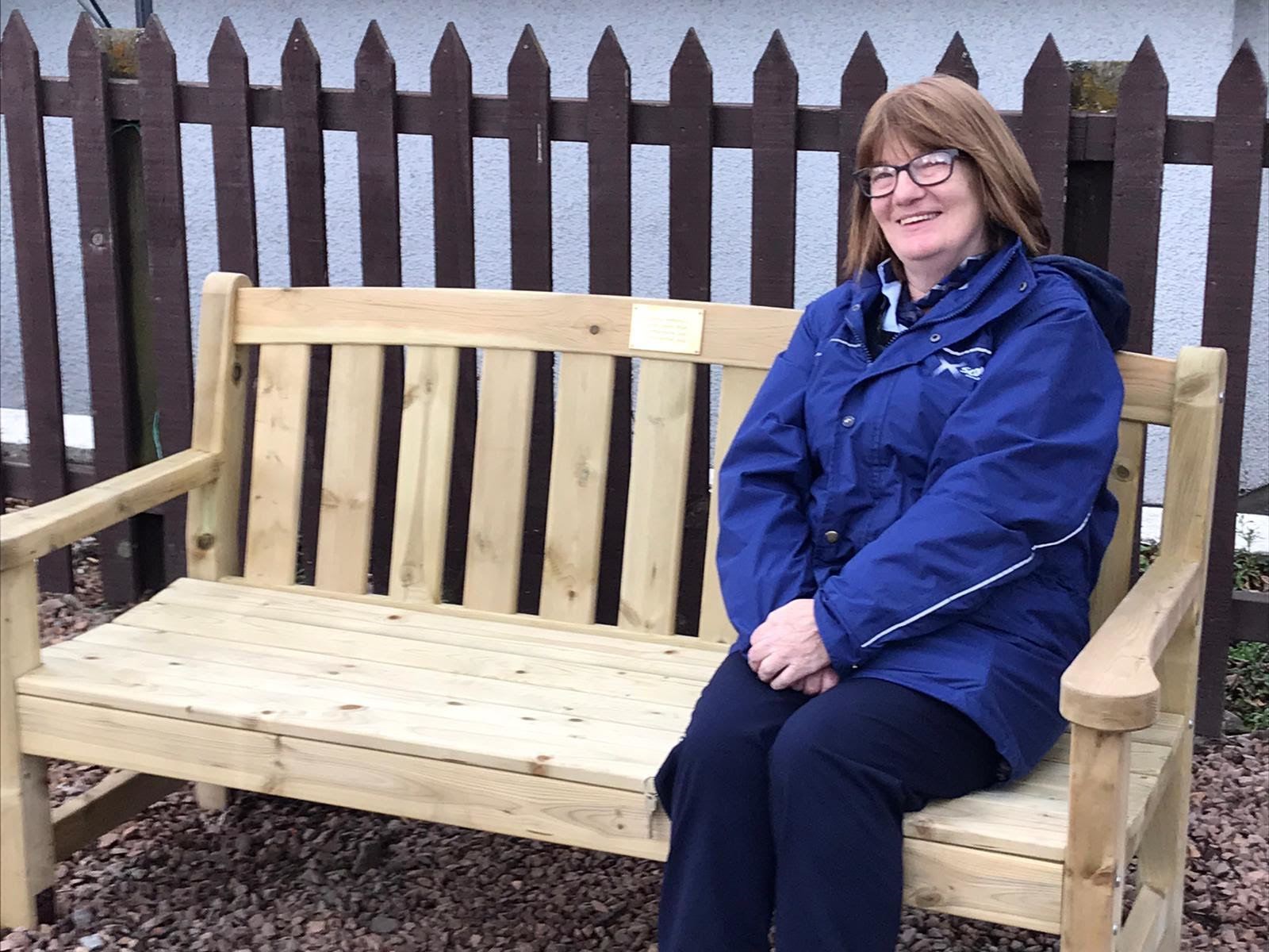 Helen's sister Frances thoroughly approved of the new seat