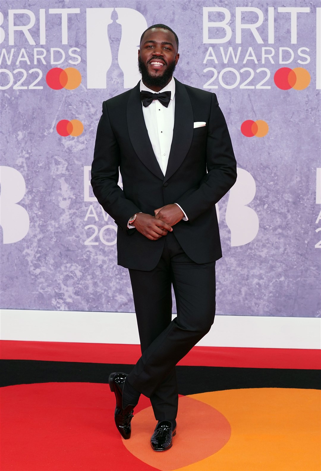 Mo Gilligan on the red carpet (Ian West/PA)