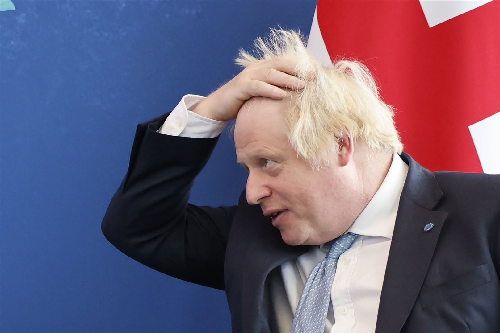 Prime Minister Boris Johnson is in Scotland for a two-day visit (Tolga Akmen/PA)