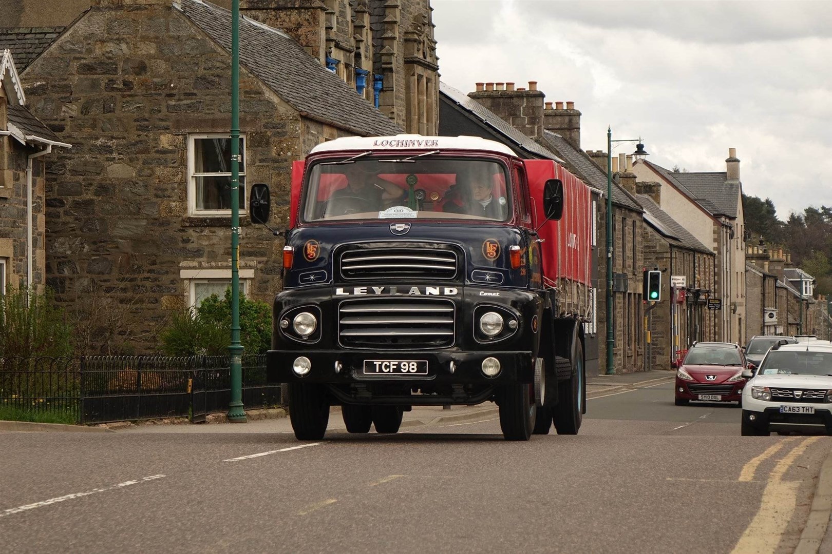 Keep on trucking: David Macleod captured this year's parade