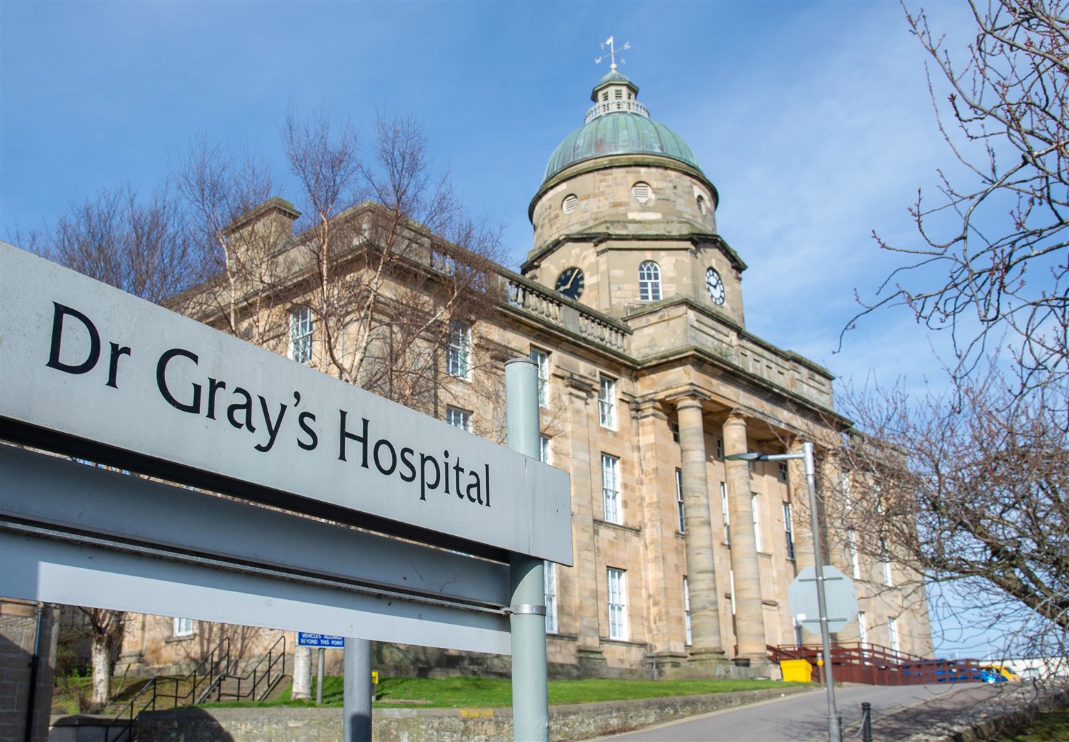 Dr Gray's Hospital in Elgin. Picture: Daniel Forsyth.