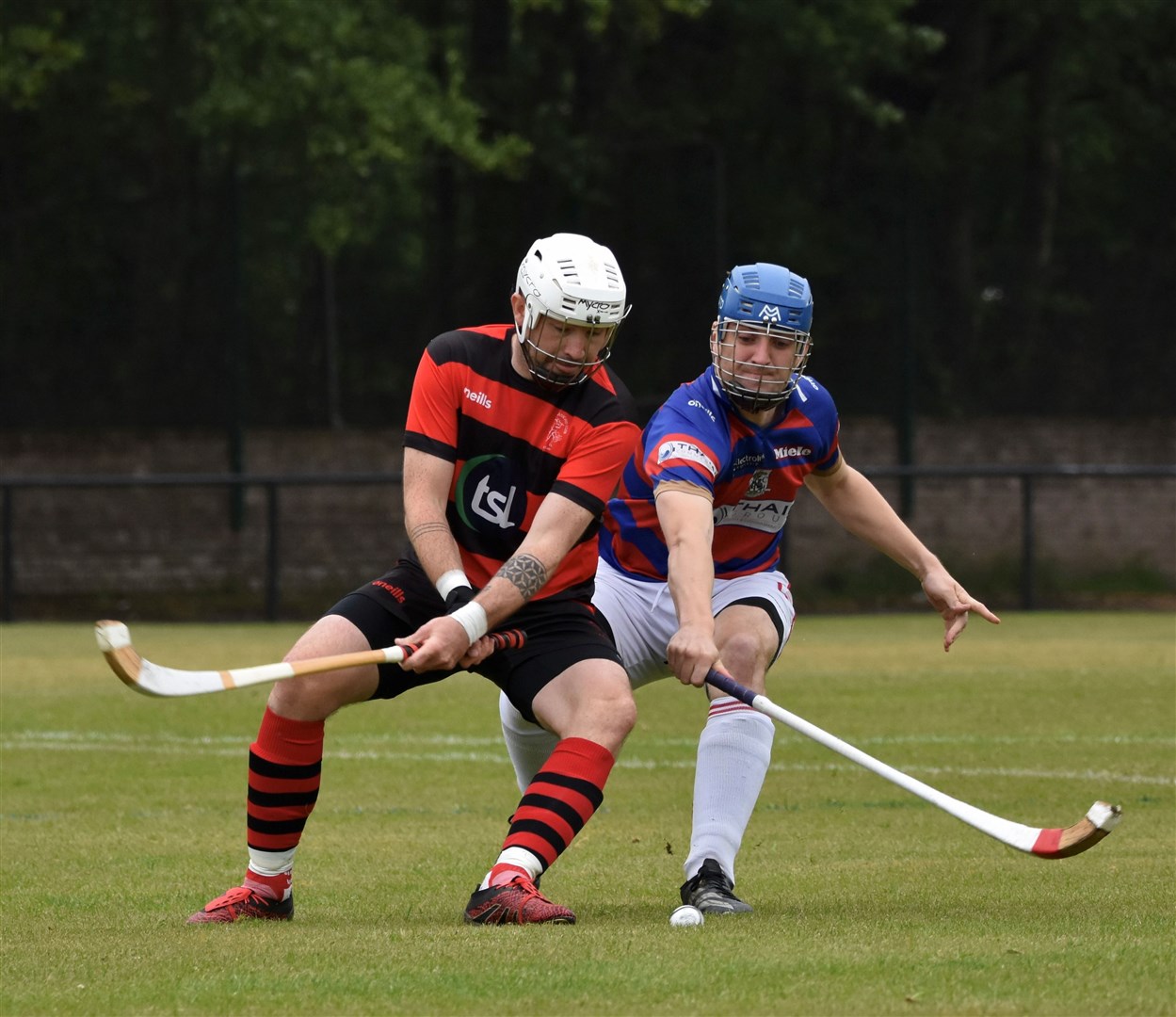 Robert Mabon reaches for the ball on Saturday. Picture: Fiona Young.