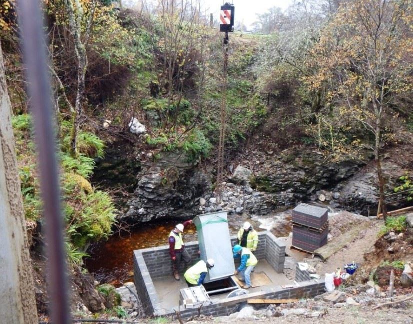 2015: construction work begins - as does a remarkable success story in Kingussie.