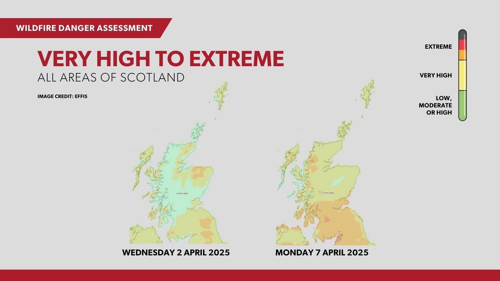 HIGH ALERT IS ON: Take care over the whole week, say SFRS