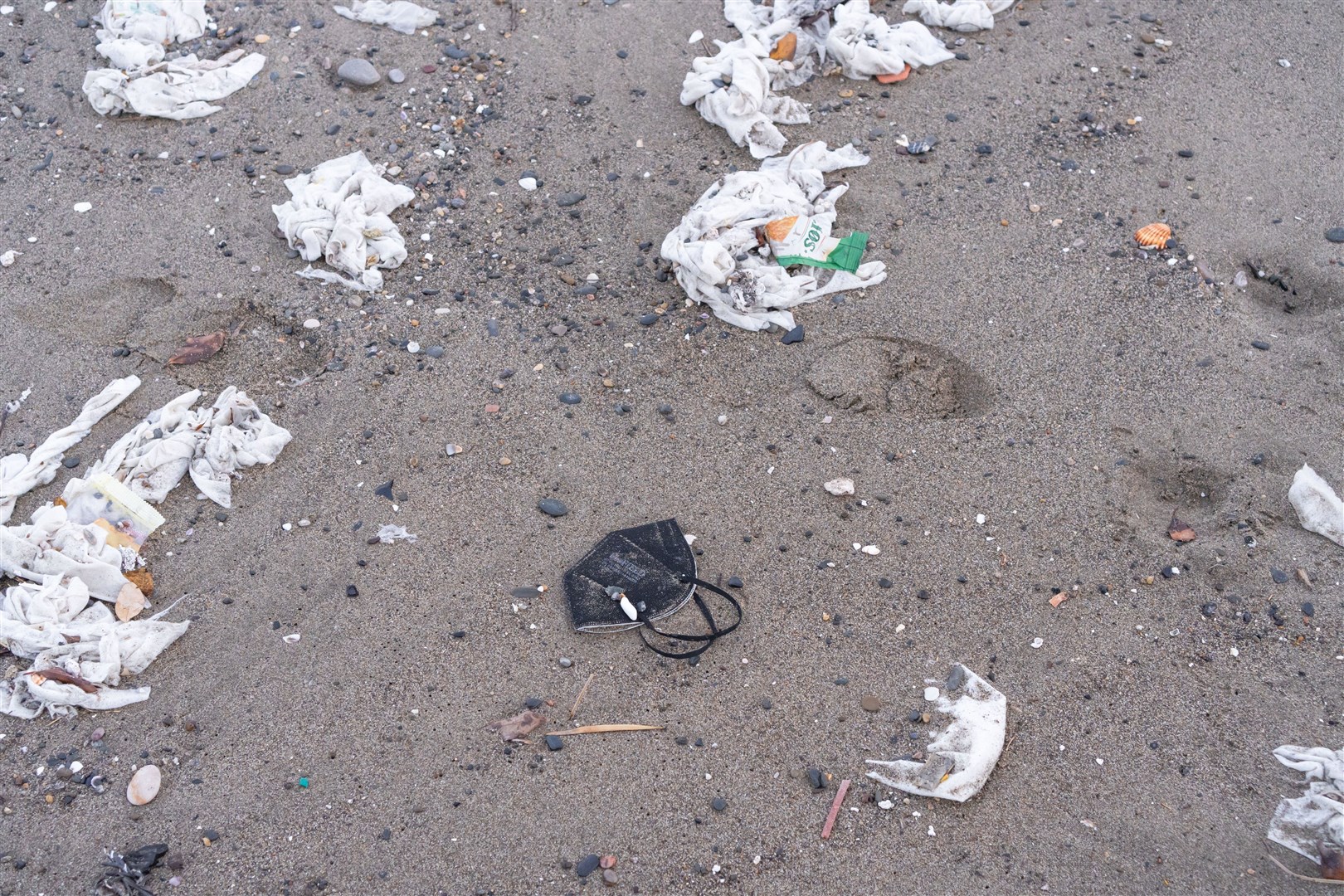 Wet wipes can often be found polluting the environment (Alamy/PA)