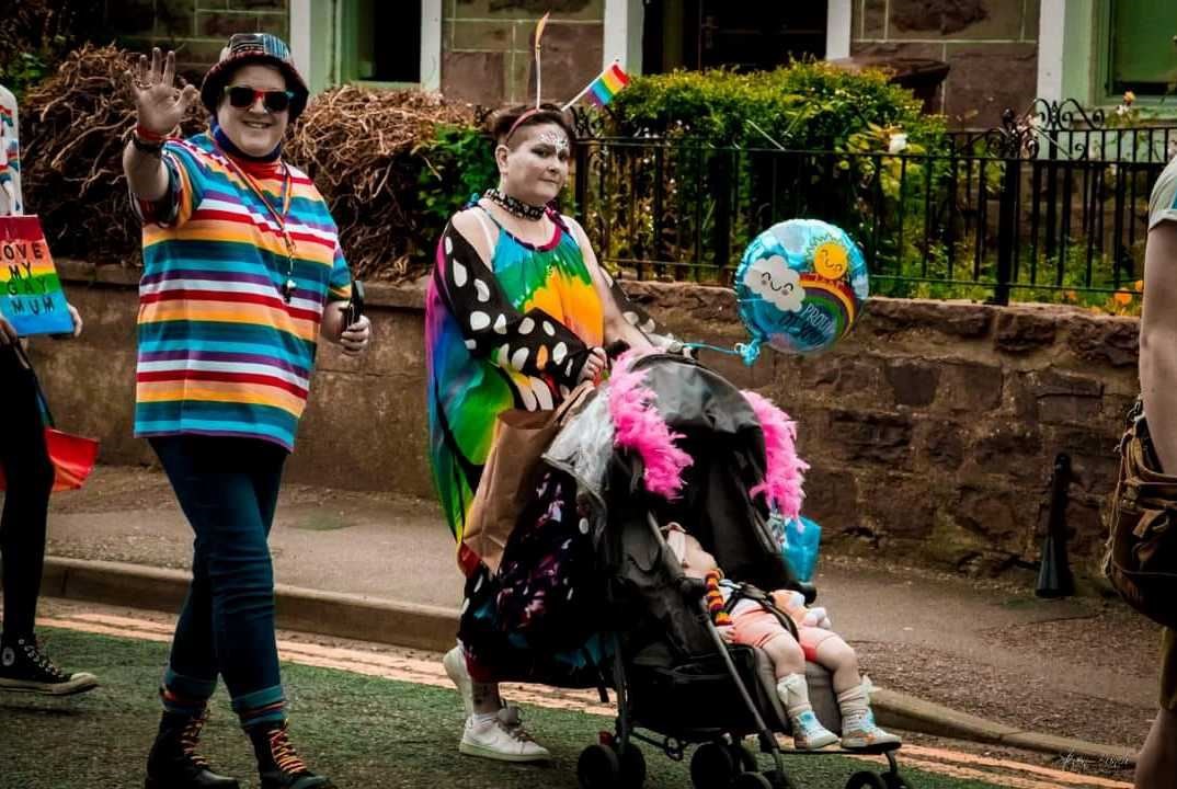 A day for families and friends to march together, sent by Sb Photography Ltd.