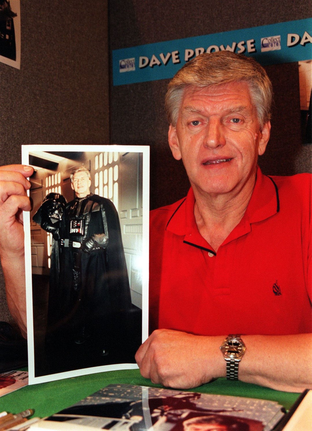 Dave Prowse played Darth Vader (Tony Harris/PA)