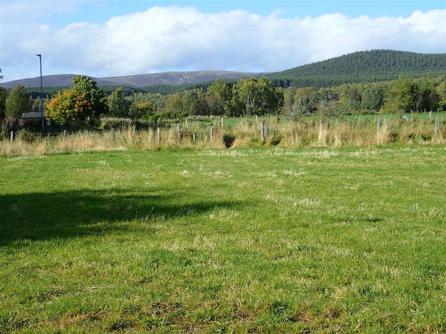The Boys Brigade field in Carrbridge where homes are planned for construction by Inverness-based Tulloch Homes.