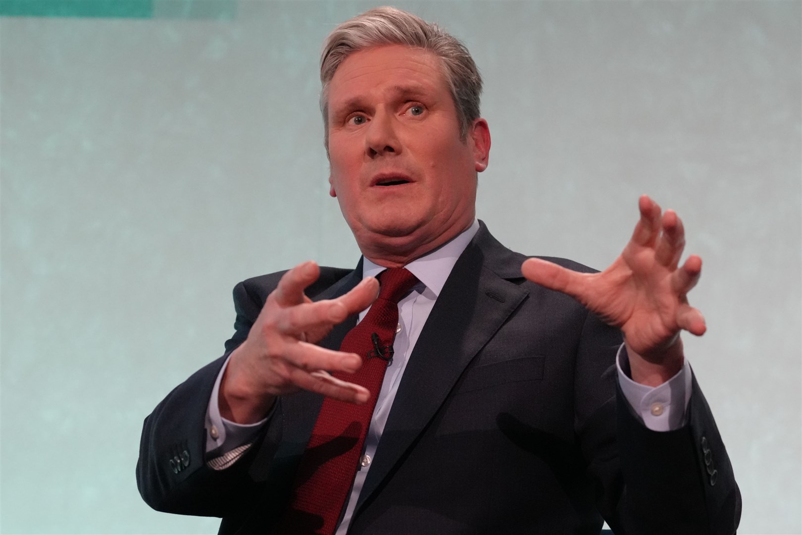 Sir Keir Starmer insisted in Scotland that he was no fan of Margaret Thatcher (Maja Smiejkowska/PA)