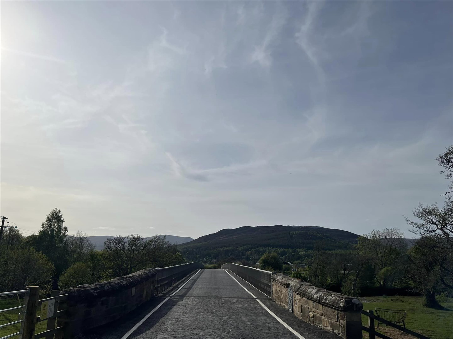 The bridge has re-surfaced - with a new surface.