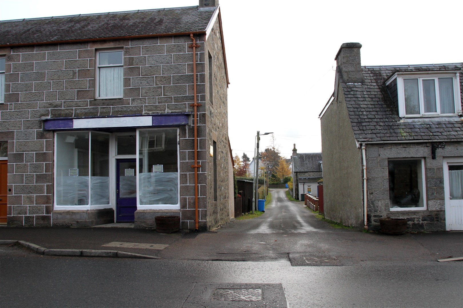 The popular cut at Curleys Lane in Newtonmore which is at risk of being blocked off.