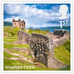 The new Urquhart Castle Stamp