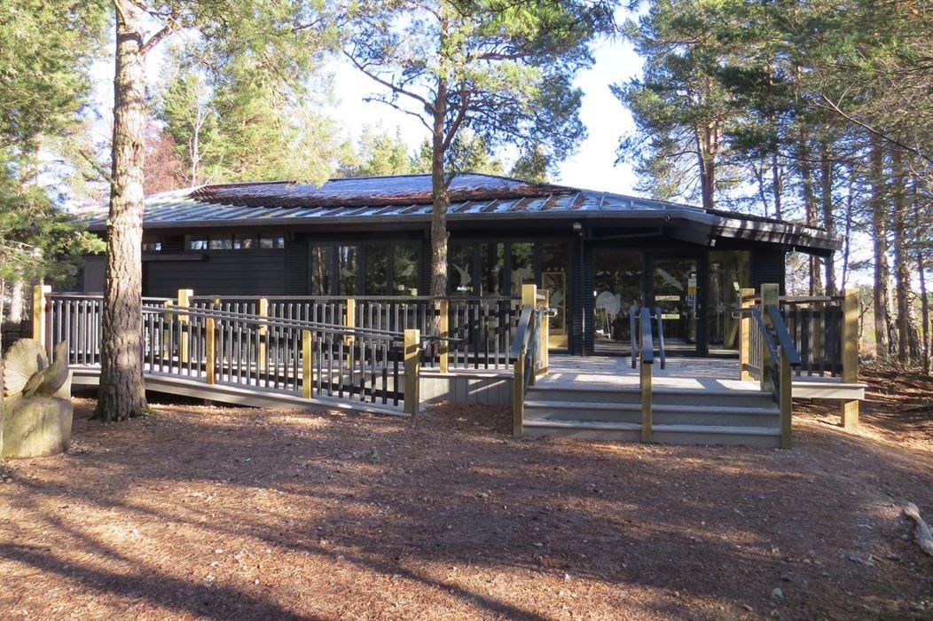 SET FOR CHANGES: The centre at RSPB's Loch Garten reserve in Strathspey
