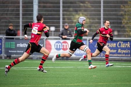 Highland have been racing past teams in recent weeks, racking up three victories out of three in National Two. Picture: Callum Mackay