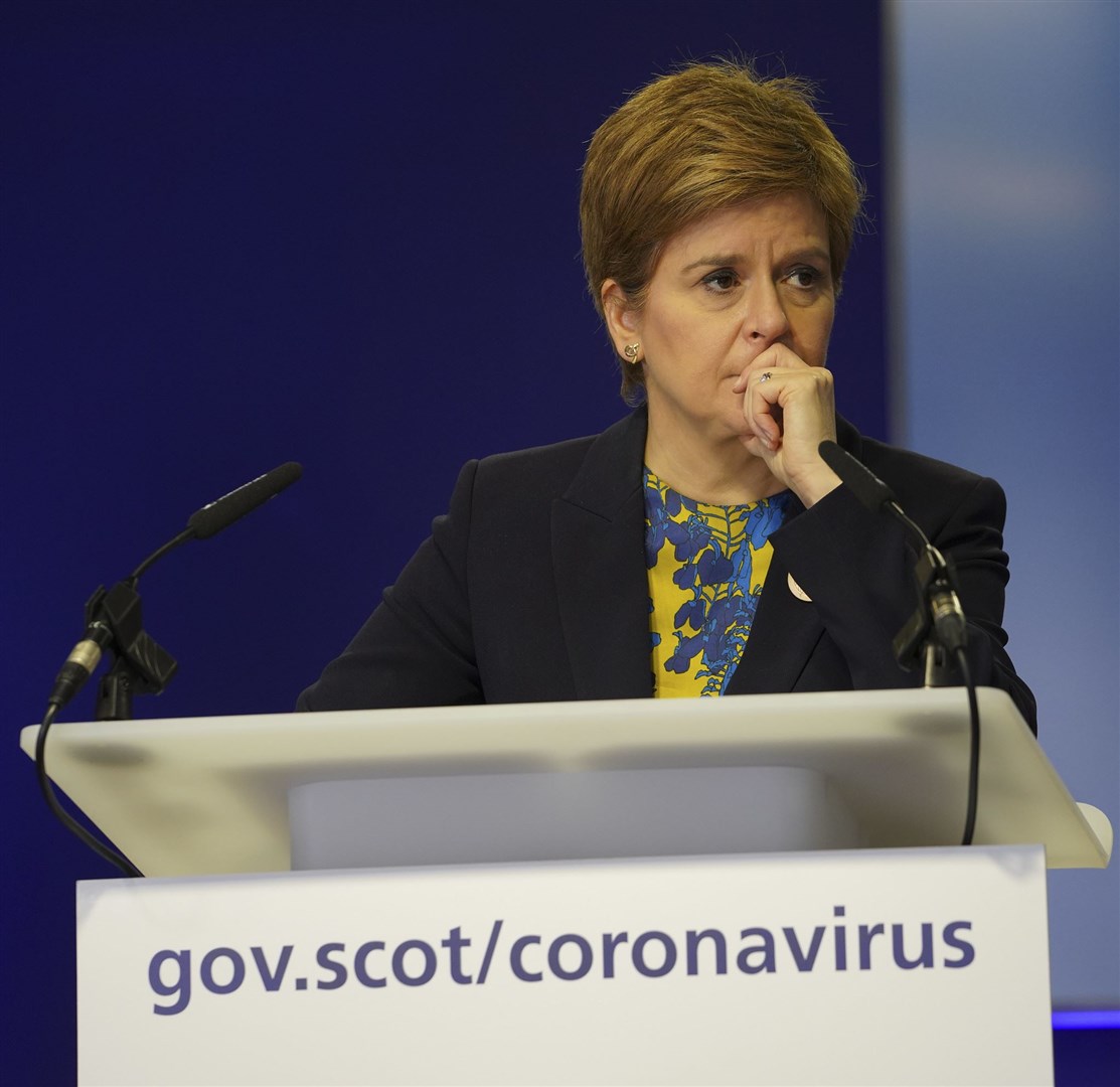 First Minister Nicola Sturgeon