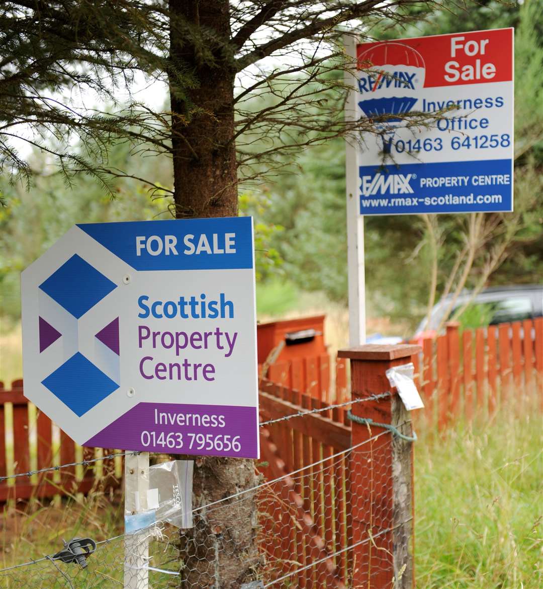 Highland house prices rose 6% year-on-year in July.