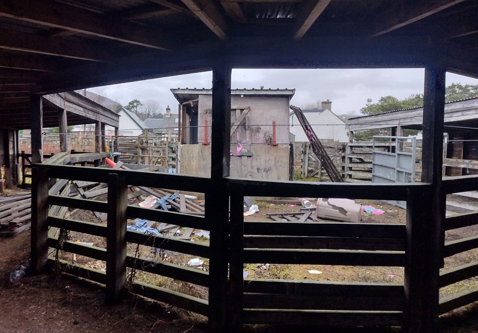 NOT A LOT: No auctions have been held for years at Kingussie.
