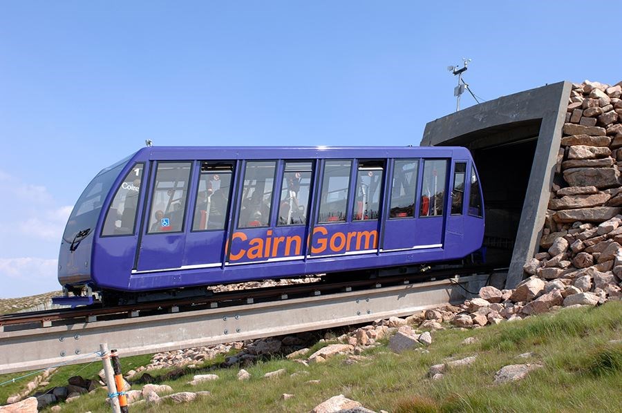 The Cairngorm funicular was out of action for more than four years because of safety concerns about the concrete pillars supporting the two kilometres of track.