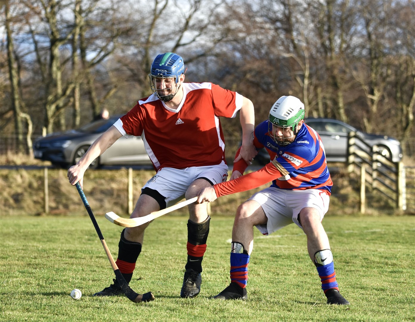 Shinty's player of the year Robert Mabon played for the seniors team.