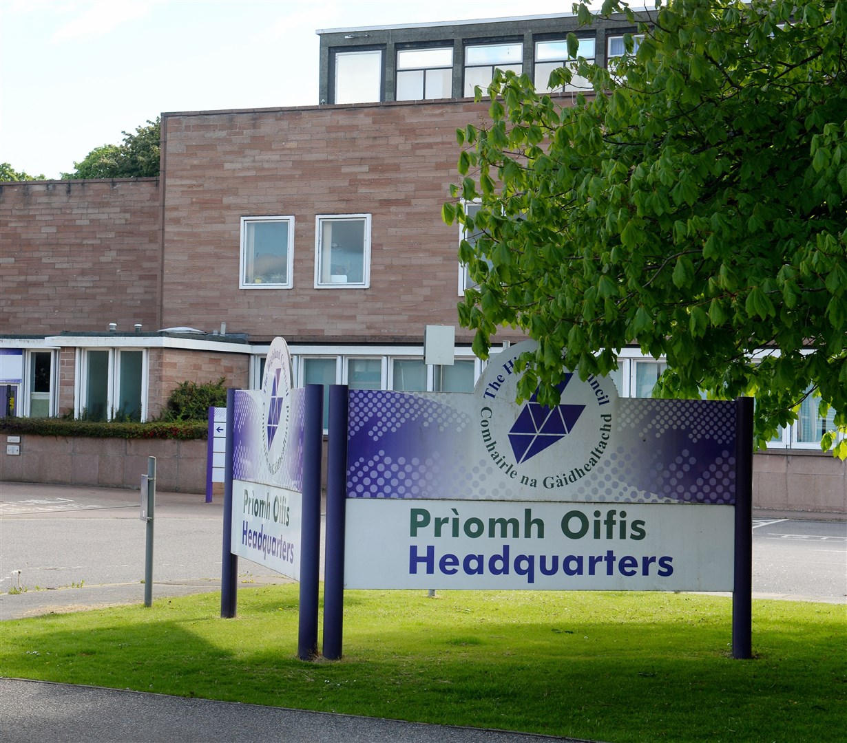 Highland Council Headquarters on Glenurquhart Road. Inverness. Picture: Gary Anthony..