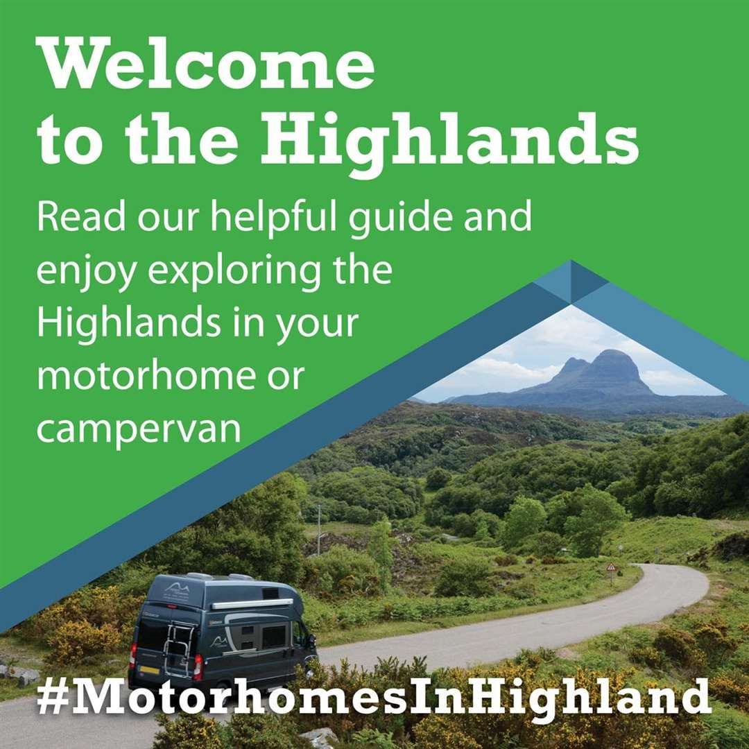 Highland Council has produced a guide for visitors travelling to the region ina motorhome or campervan.