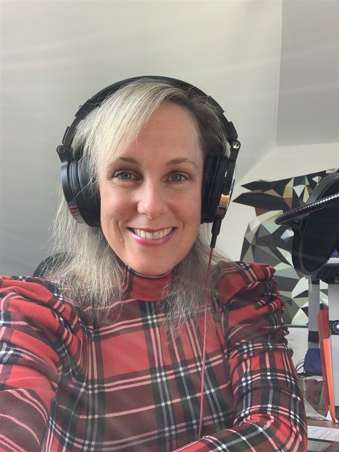 Podcaster Suzy Bashford who is based in Kincraig.