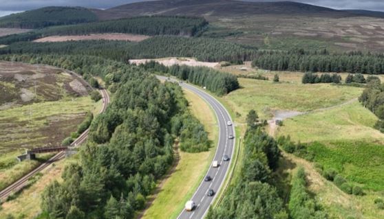 Major work has started causing disruption for the Tomatin-Moy stretch of the A9 until spring 2028 as part of dualling project.