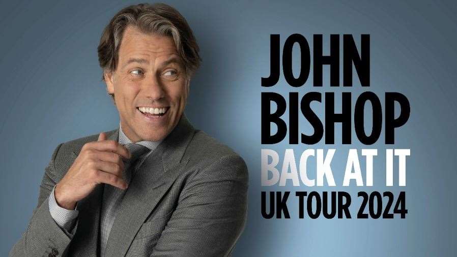 John Bishop is set to come to Inverness next year for his new stand up show at Eden Court