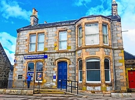 Grantown RBS, Royal Bank of Scotland, RBS, Bank, Banking, ATMs