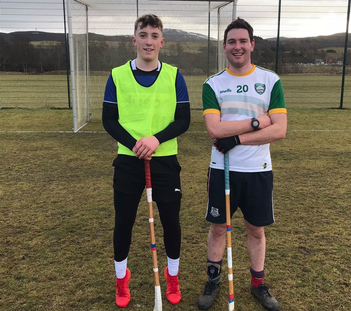 Leading from the front this season will be Calum Grant (right) for the first team and Sam Thain has been named a skipper of the Red and Blues’ second team.