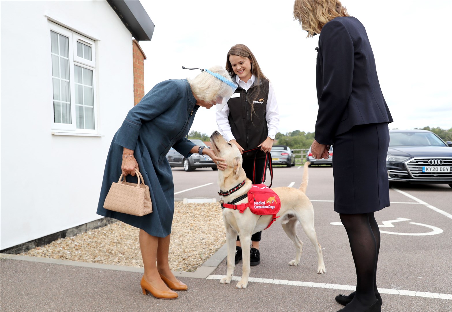The Duchess of Cornwall visited Medical Detection Dogs last month (Chris Jackson/PA)
