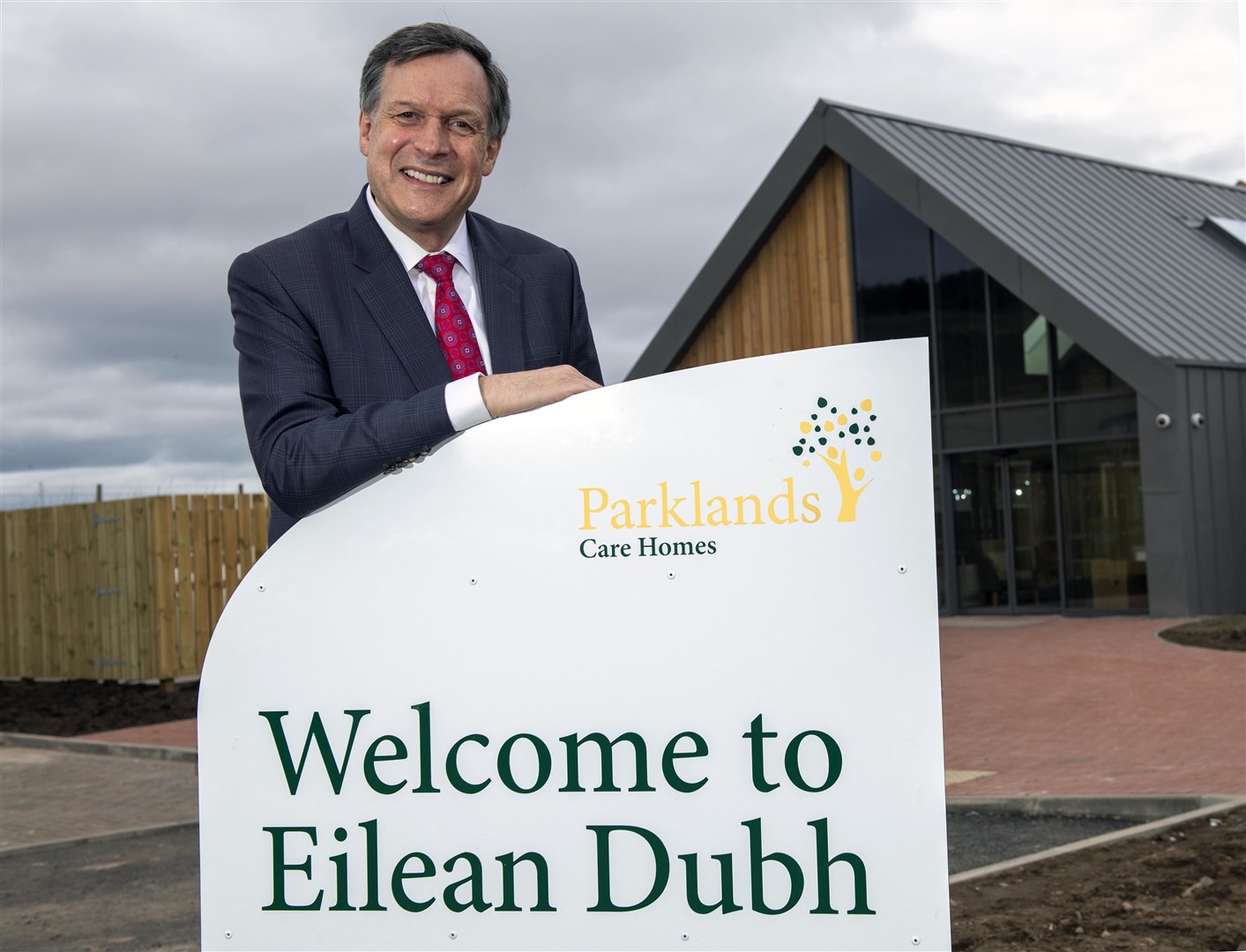 Parklands Care managing director Ron Taylor at the company's Eilean Dubh Care Home at Fofrtrose. Pic Trevor Martin