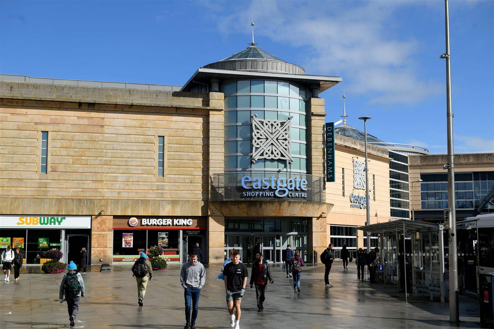 Eastgate Shopping Centre locator. Picture: James Mackenzie
