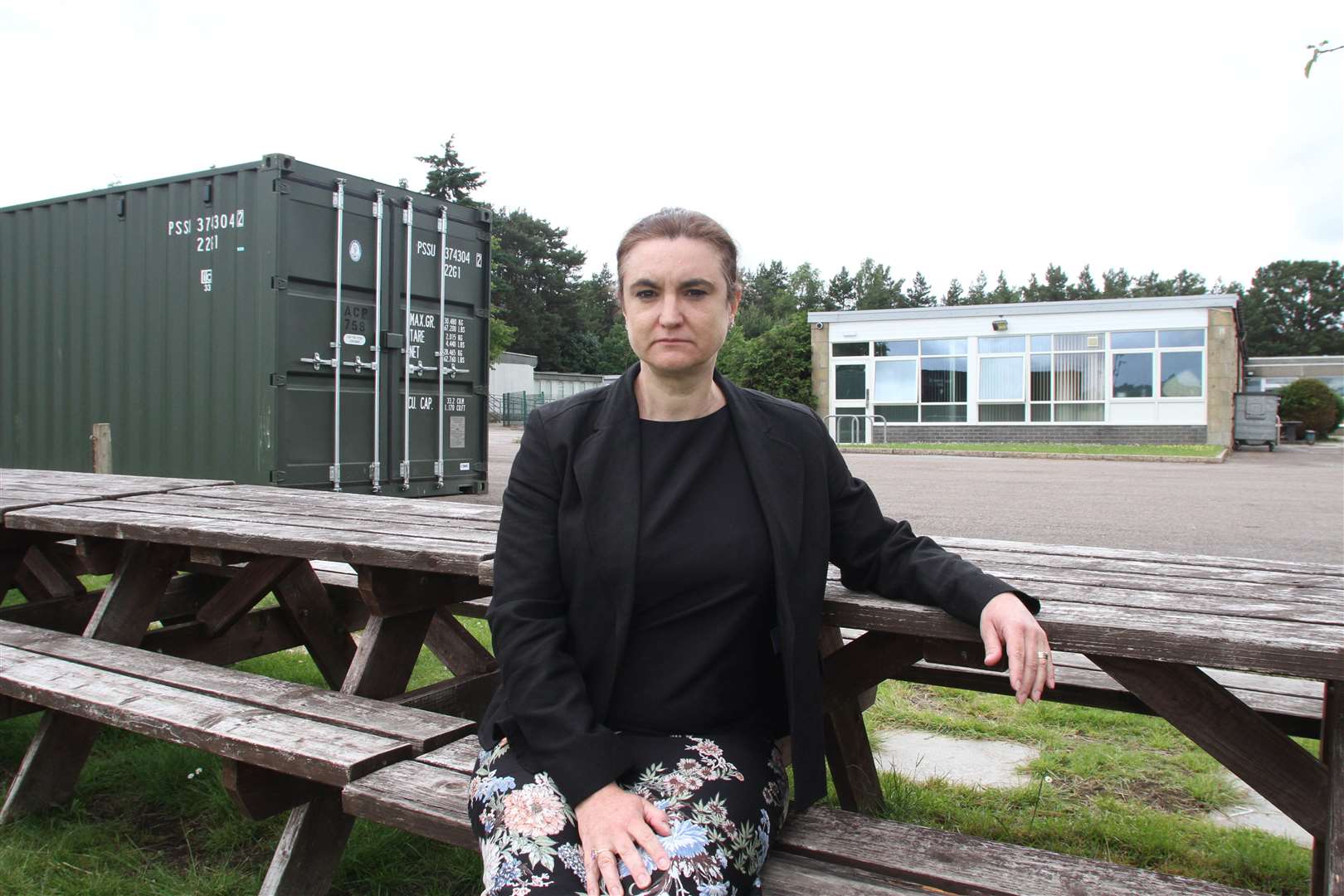 Claire McGonigal, Grantown Grammar headteacher, has said any damage to school property will be reported to police.