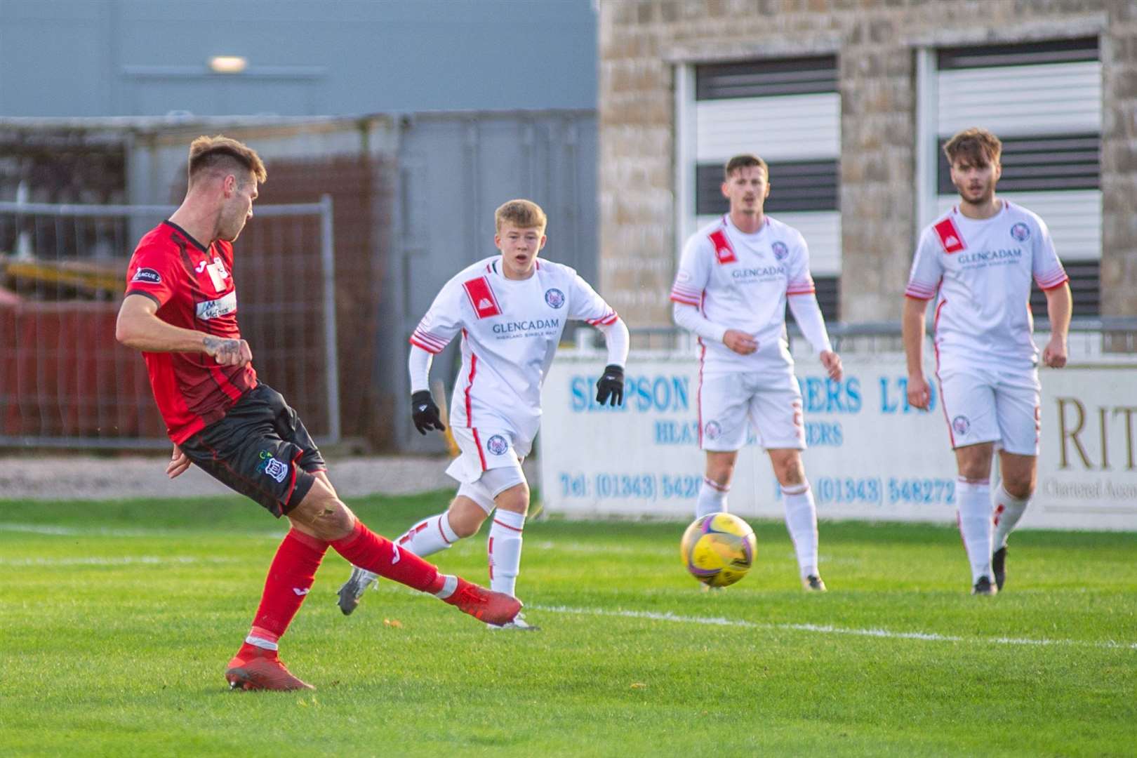 Brechin City playing Elgin City earlier this season. Picture: Daniel Forsyth