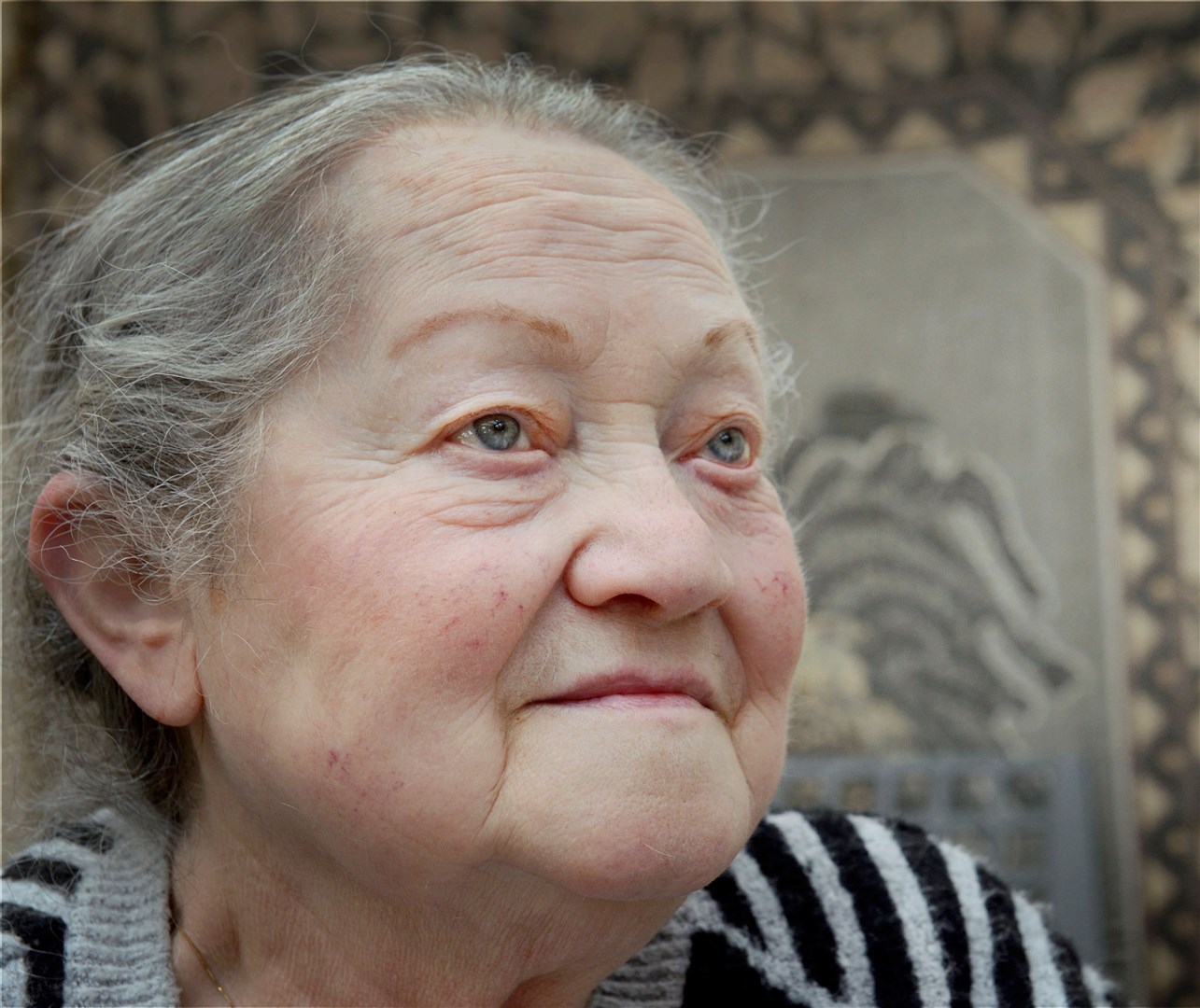 Kathleen Hagler before her talk on the Holocaust in Inverness Town House in 2018. Picture: Gary Anthony.