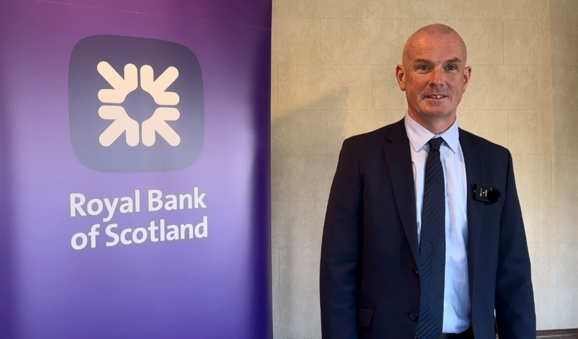 Garry Munro, Director Highlands & Islands Commercial Mid-Market Scotland, Royal Bank of Scotland, title sponsor of the Highlands & Islands Thistle Awards 2025.