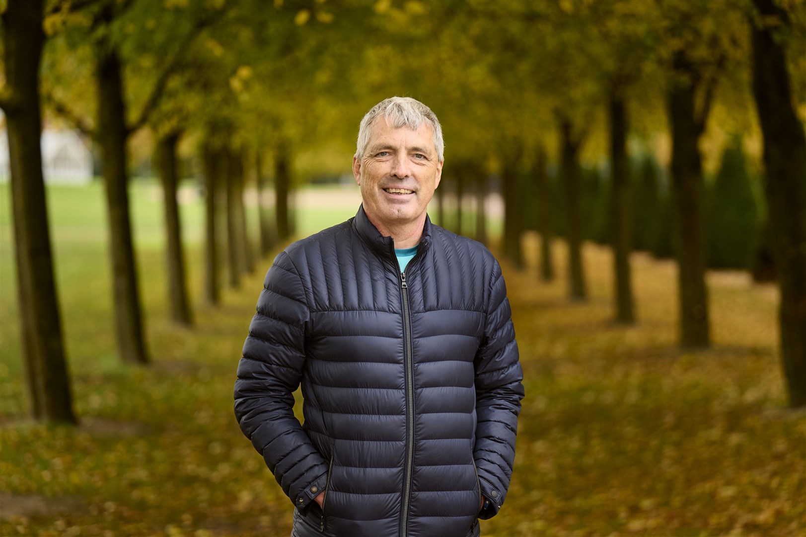 Stephen Lappin says his life was saved by access to a nearby defibrillator (BHF Scotland/PA)