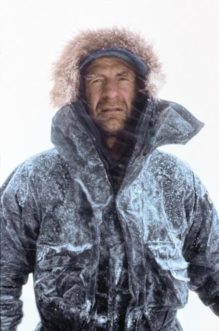 Sir Ranulph Fiennes - bound for Aviemore