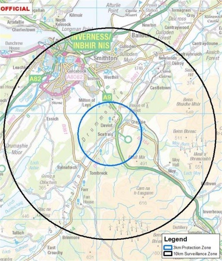 IN THE ZONE: All eyes are on any progress avian flu might make into Badenoch and Strathspey