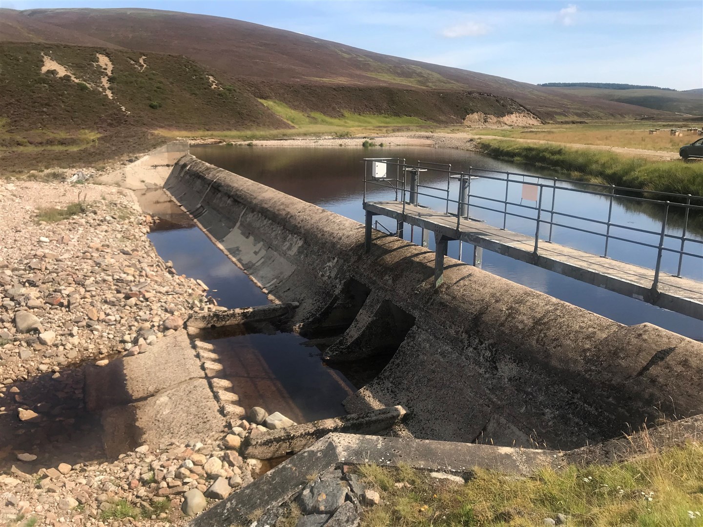 The fishery board wants the tributaries to be re-watered to help the river. One suggested measure is to re-instate flows down the Allt Bhran (pictured).