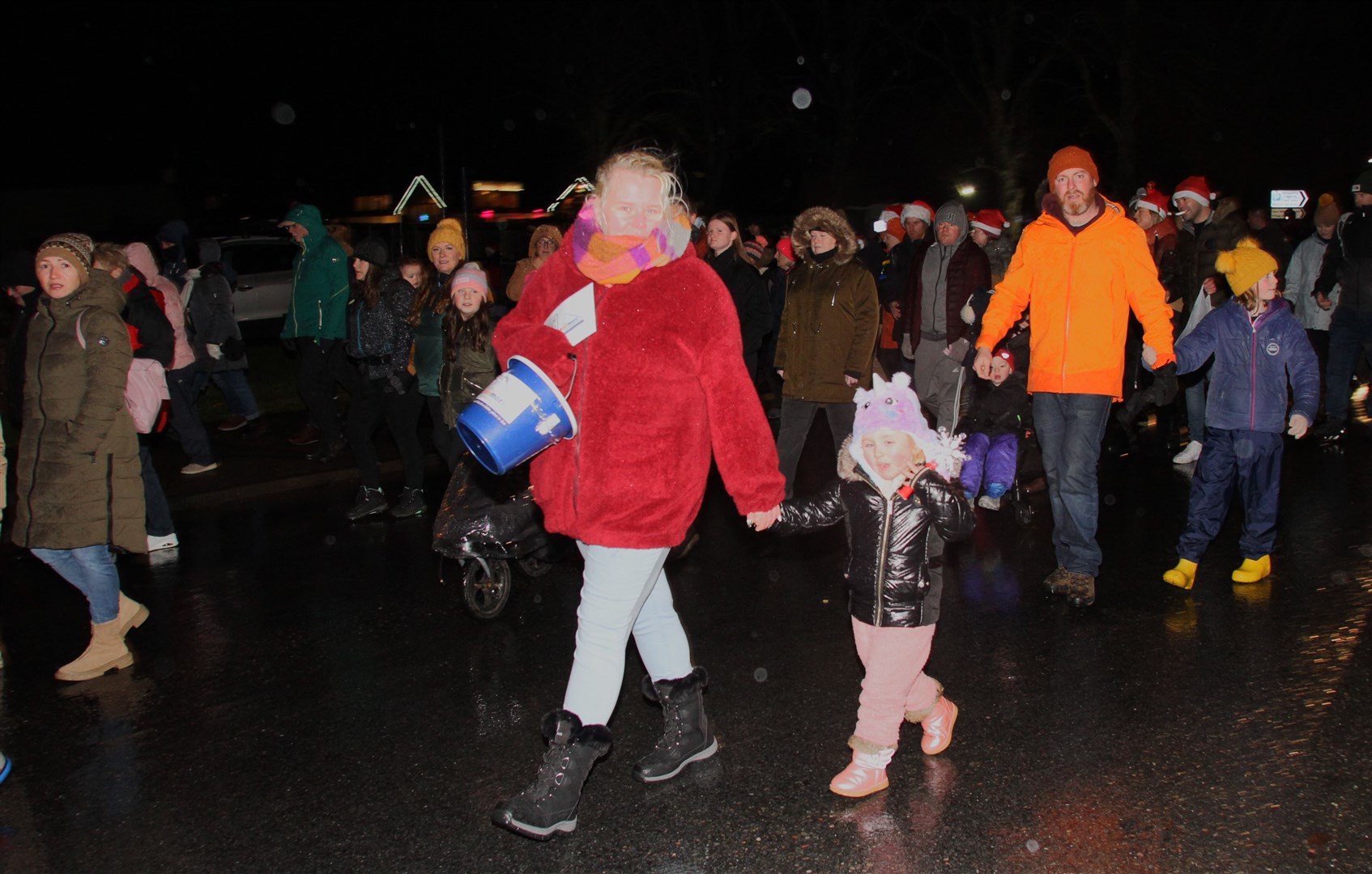 All ready for the parade at Aviemore