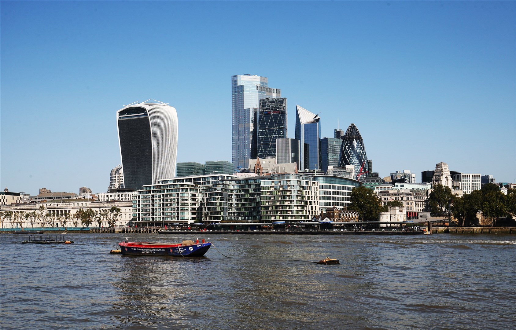 Firms in the City of London face uncertainty over access to the EU market (Jonathan Brady/PA)
