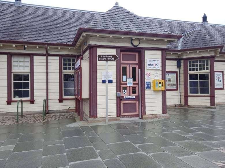 FACING REDUCED HOURS: Aviemore Railway Station ticket office