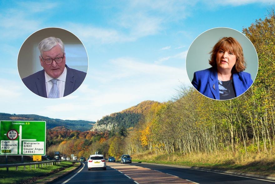 The A9 dualling inquiry debate saw MSP Fergus Ewing raise serious concerns with transport secretary Fiona Hyslop. Picture iStock.