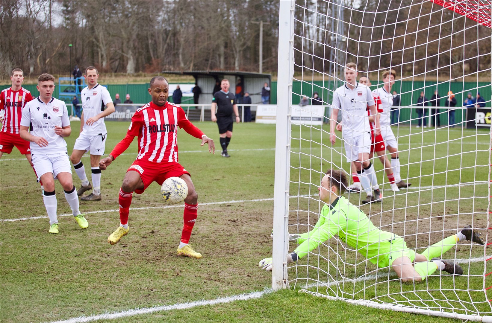 Julian Wade's switch from Brechin to Formartine brought 27 goals to the Pitmedden club. Picture: Phil Harman
