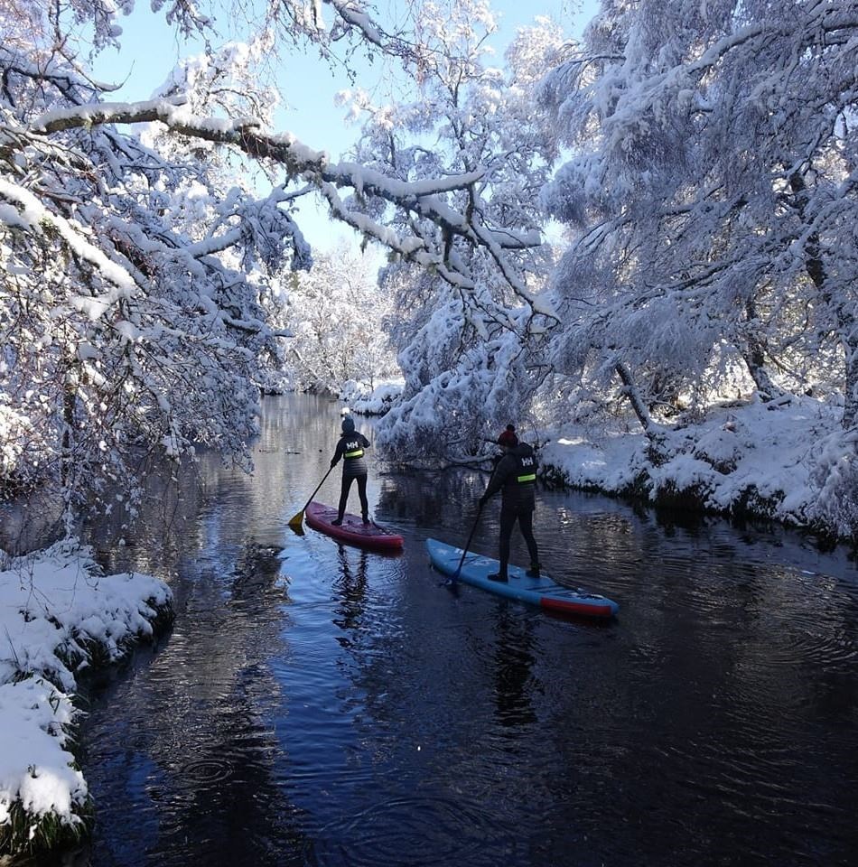 Getting around the Cairngorms: some do it on water (David Macleod)