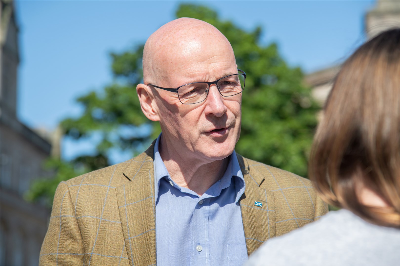 First Minister of Scotland John Swinney. Picture: Daniel Forsyth.