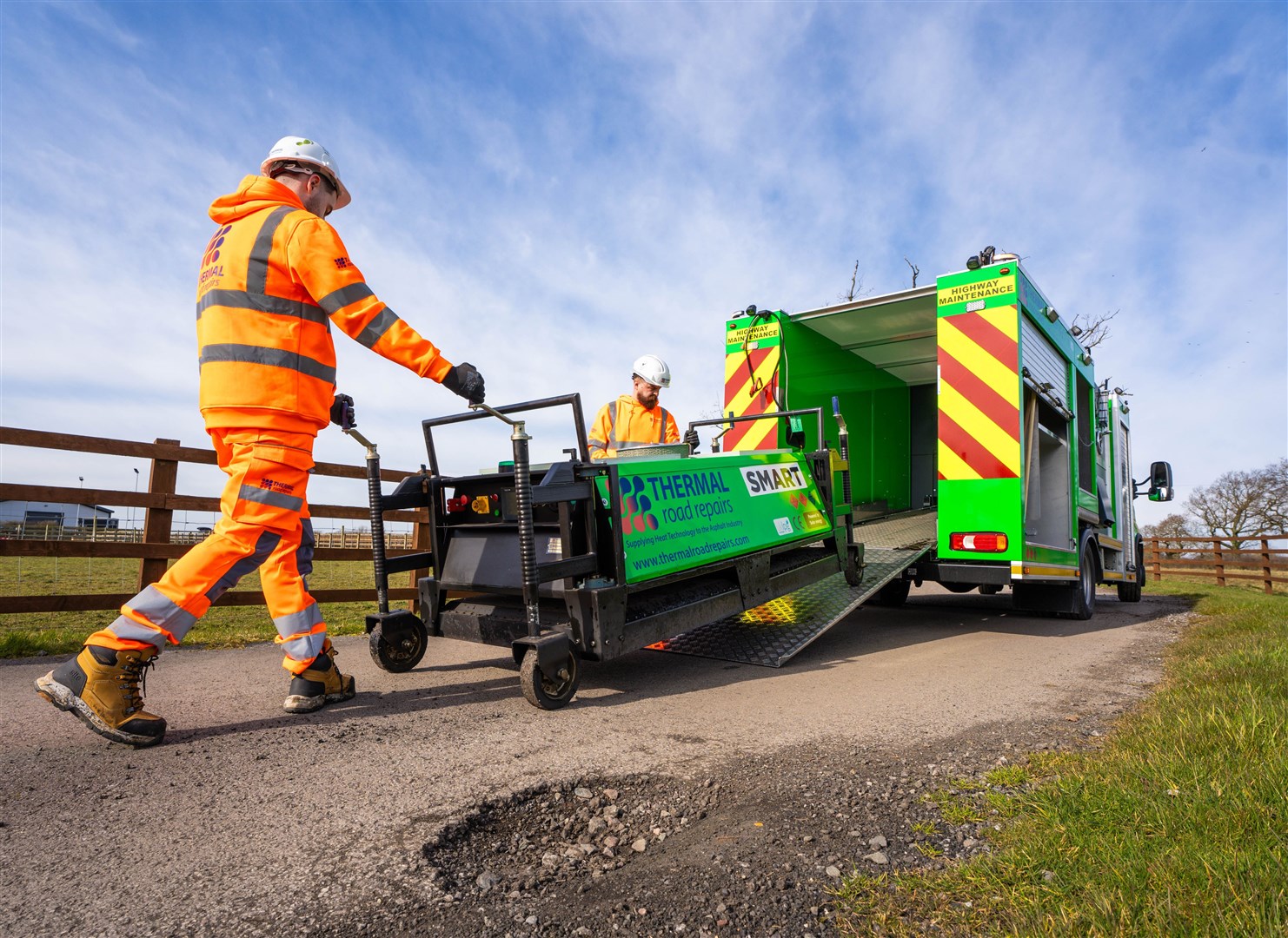 Highland Council has awarded Thermal Road Repairs a new seven-figure contract aimed at tackling potholes and other road repairs.